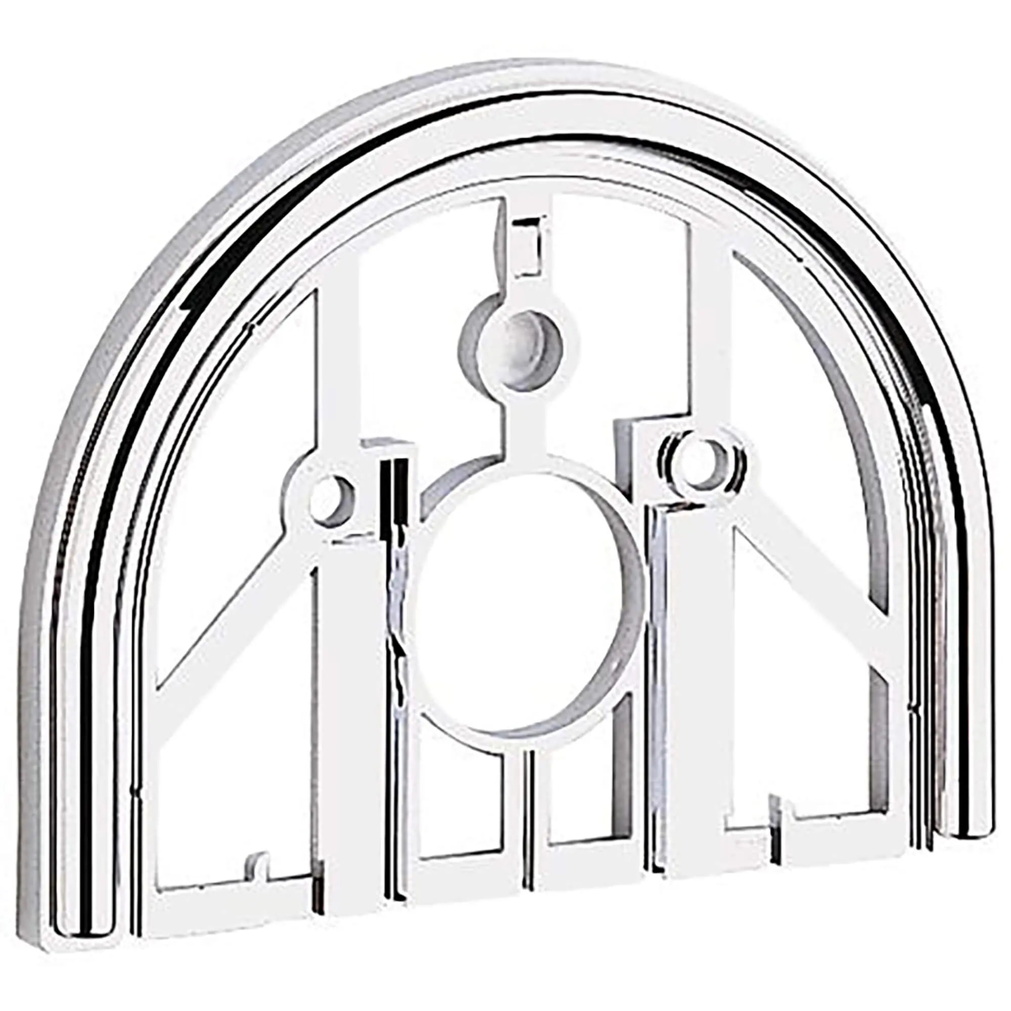 Entretoise de 1/2 po, valve THM // CHROME STARLIGHT GROHE // 17201_47462000-Compensation_frame_1_2_0_CDNwebp.webp