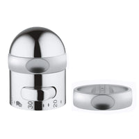 [47544IP0] Temperature Control Handle - Chrome/Matte Chrome