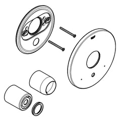 [47642000] Escutcheon - GROHE StarLight Chrome