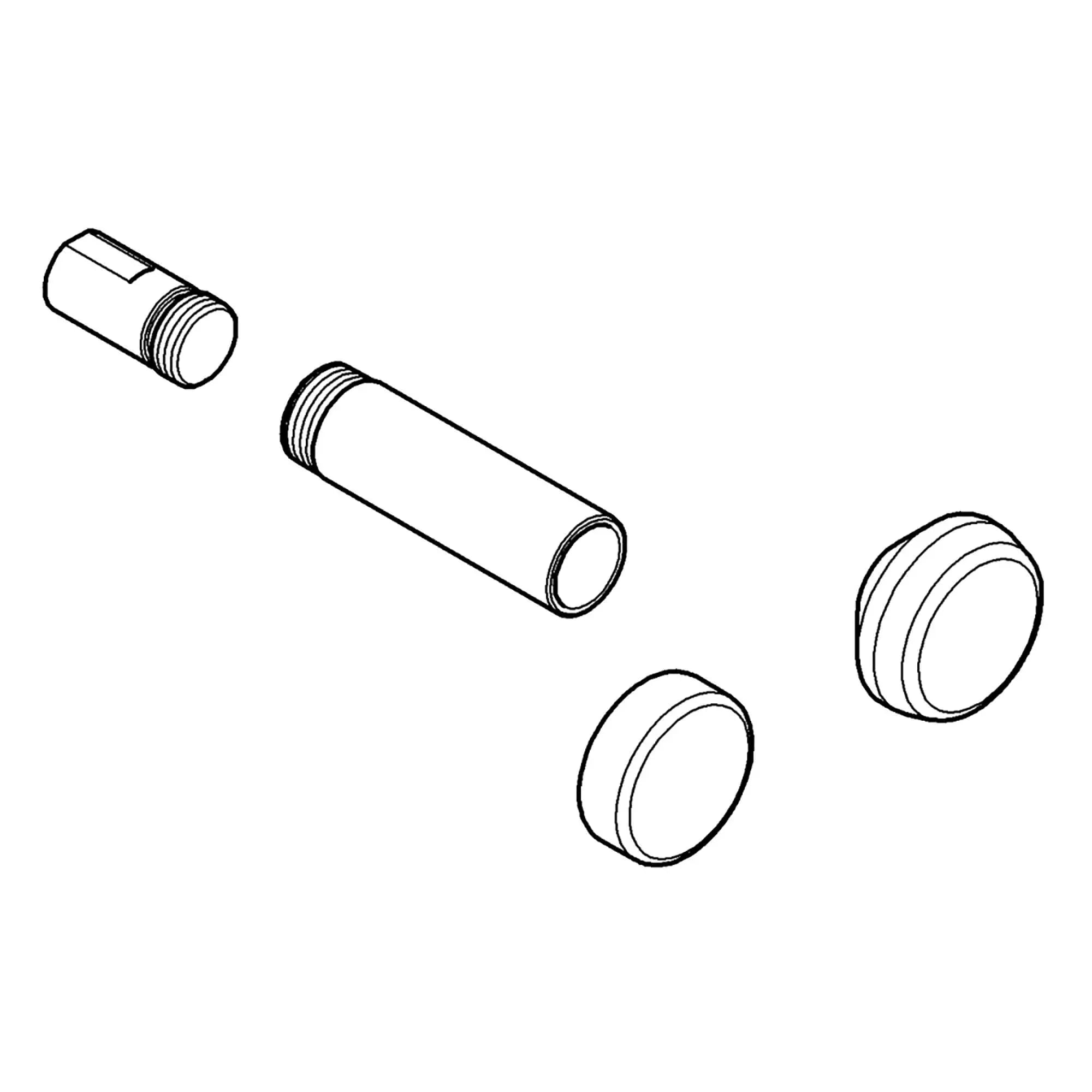 Bouton d’inverseur // NICKEL BROSSÉ INFINITYFINISH // 17238_47655EN0-Loose_key_and_shield_0_CDNwebp.webp