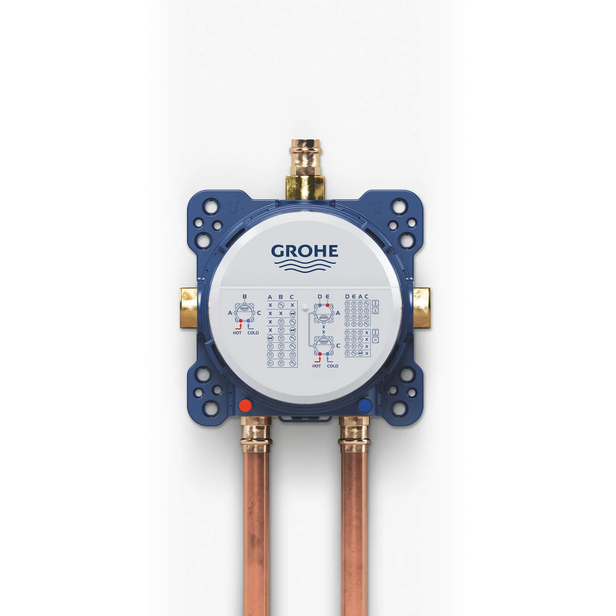 GrohTherm Rapido SmartBox 35 601 000 168 Corps d'encastrement universel // SANS FINI // 1723_35601000-universal-rough-in-box-enviro-5_0_CDNwebp.webp