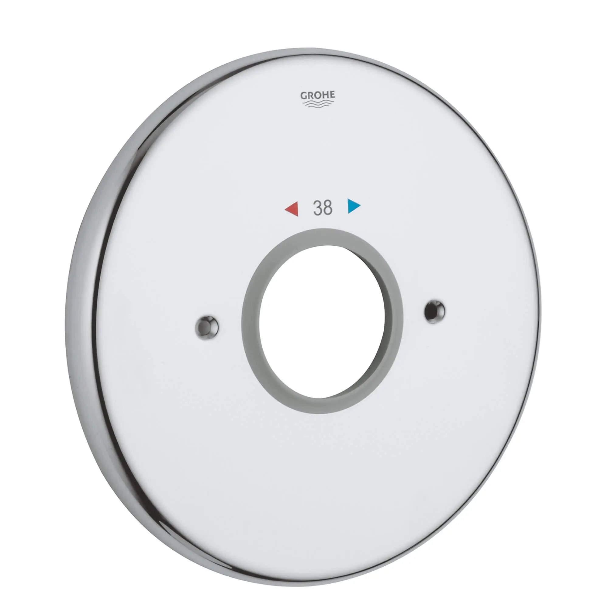 Rosace pour 19 239 // CHROME STARLIGHT GROHE // 17286_47741000-escutcheon-starlight-chrome_0_CDNwebp.webp