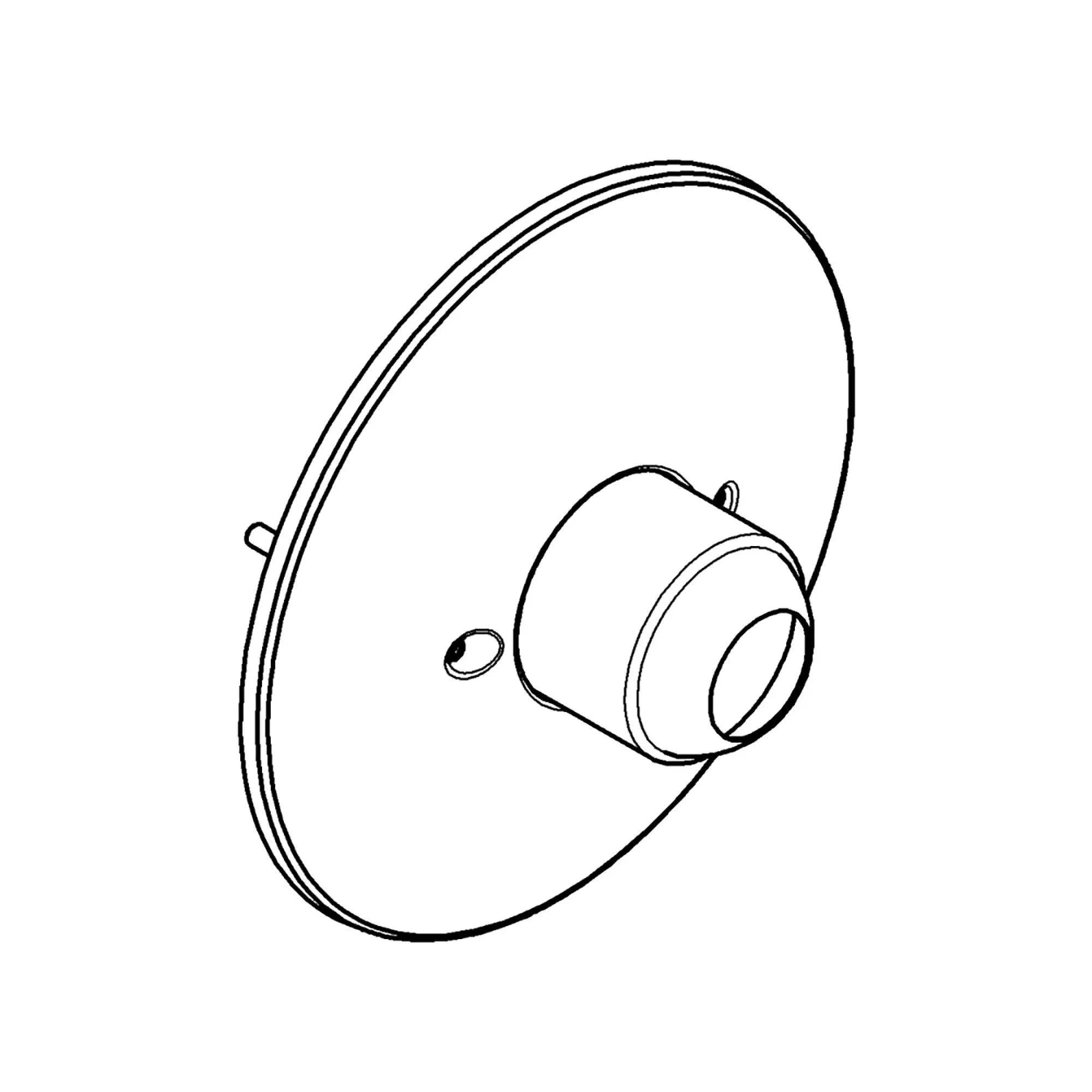 Rosace // CHROME STARLIGHT GROHE // 17348_47956000-Escutcheon_0_CDNwebp.webp