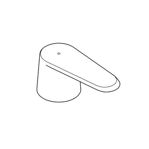 Poignée Eurodisc Cosmo marquage rouge - Chrome StarLight GROHE