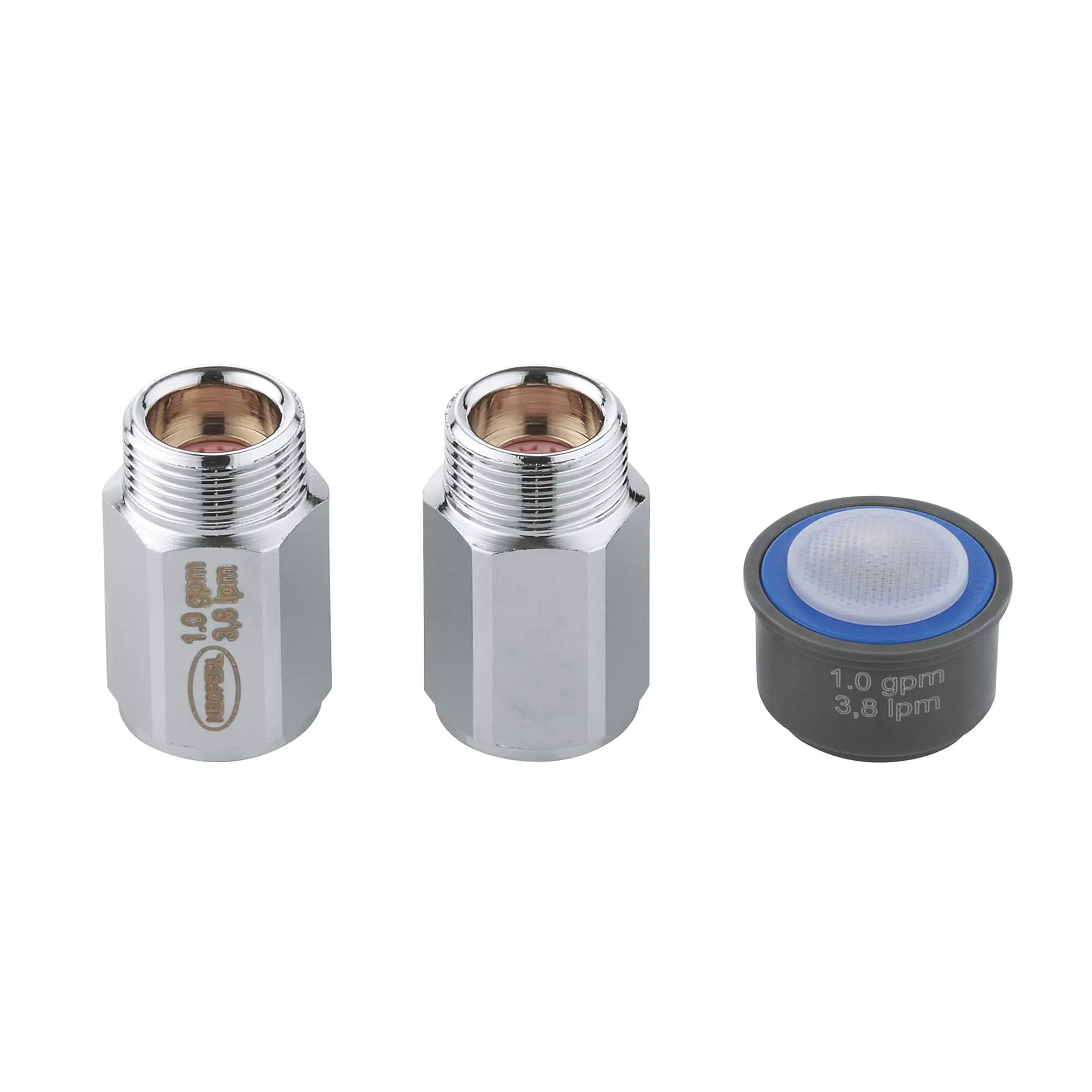 Trousse pour la réduction du débit d’eau - robinet monotrou, 3,8 L/min (1,0 gpm) (WaterSense) // CHROME STARLIGHT GROHE // 17446_48186000-low-solution-kit-starlight-chrome-2_0_CDNwebp.webp