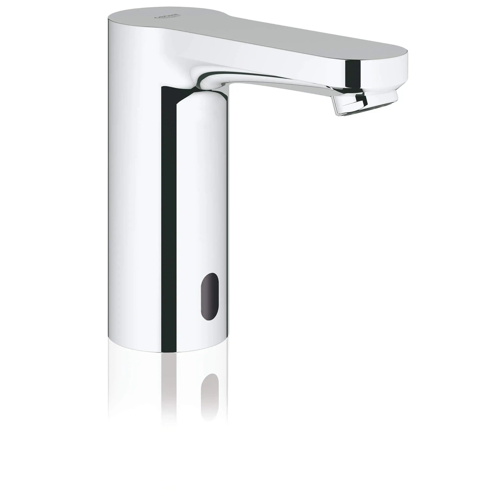 Eurosmart E Mitigeur électronique infrarouge avec régulateur de température dissimulé // CHROME STARLIGHT GROHE // 1744_36329000-infra-red-electronic-basin-mixer-enviro-1_0_CDNwebp.webp