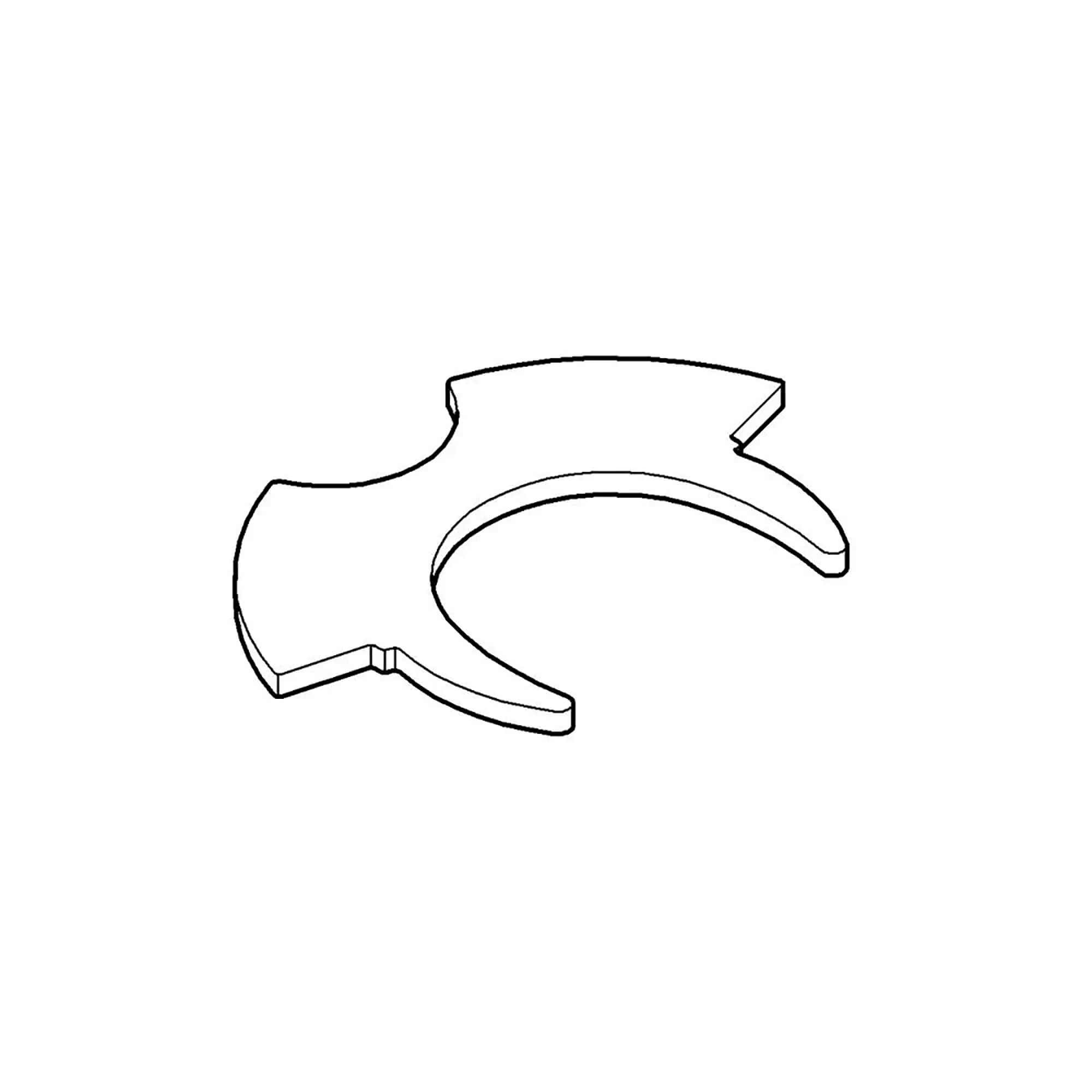 Rondelle de blocage // CHROME STARLIGHT GROHE // 17564_6417500M-Safety_disc_0_CDNwebp.webp