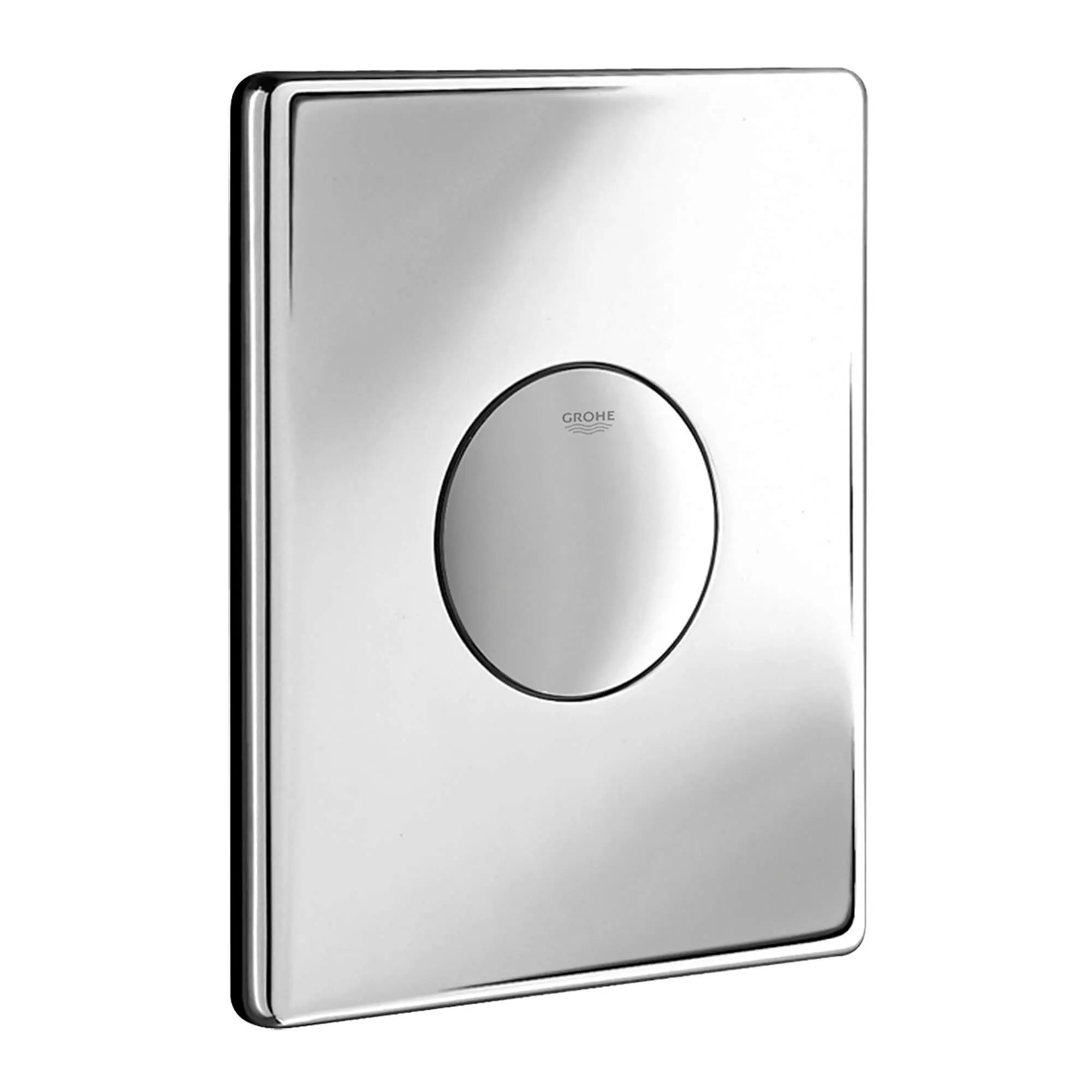 Plaque de couverture Skate // CHROME STARLIGHT GROHE // 1788_37547000-wall-plate-enviro-1_0_CDNwebp.webp