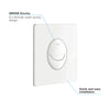 [38505SH0] Wall Plate - GROHE StarLight Chrome