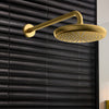 [28540GN0] Rainshower 15" Round Shower Arm - Brushed Cool Sunrise
