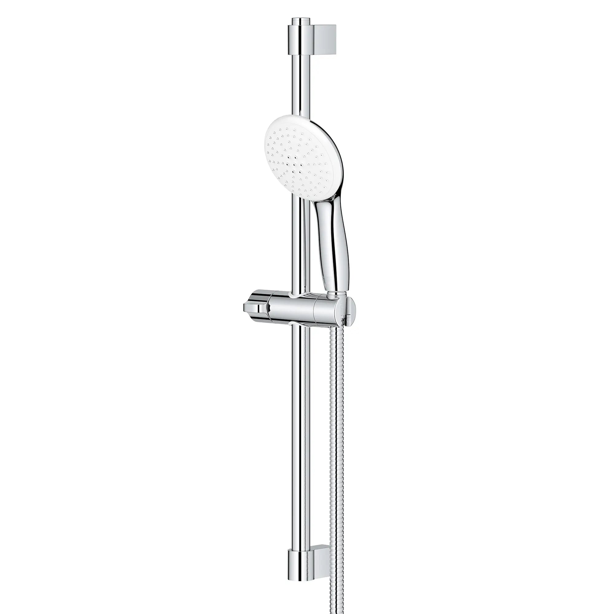 Tempesta 110 - Ensemble de barre de douche ronde, 24 po, 2 jets, 5,7 L/min (1,5 gpm) // CHROME STARLIGHT GROHE // 188030_Tempesta_SiloLeft_26077002_0001_Aug2023_0_CDNwebp.webp