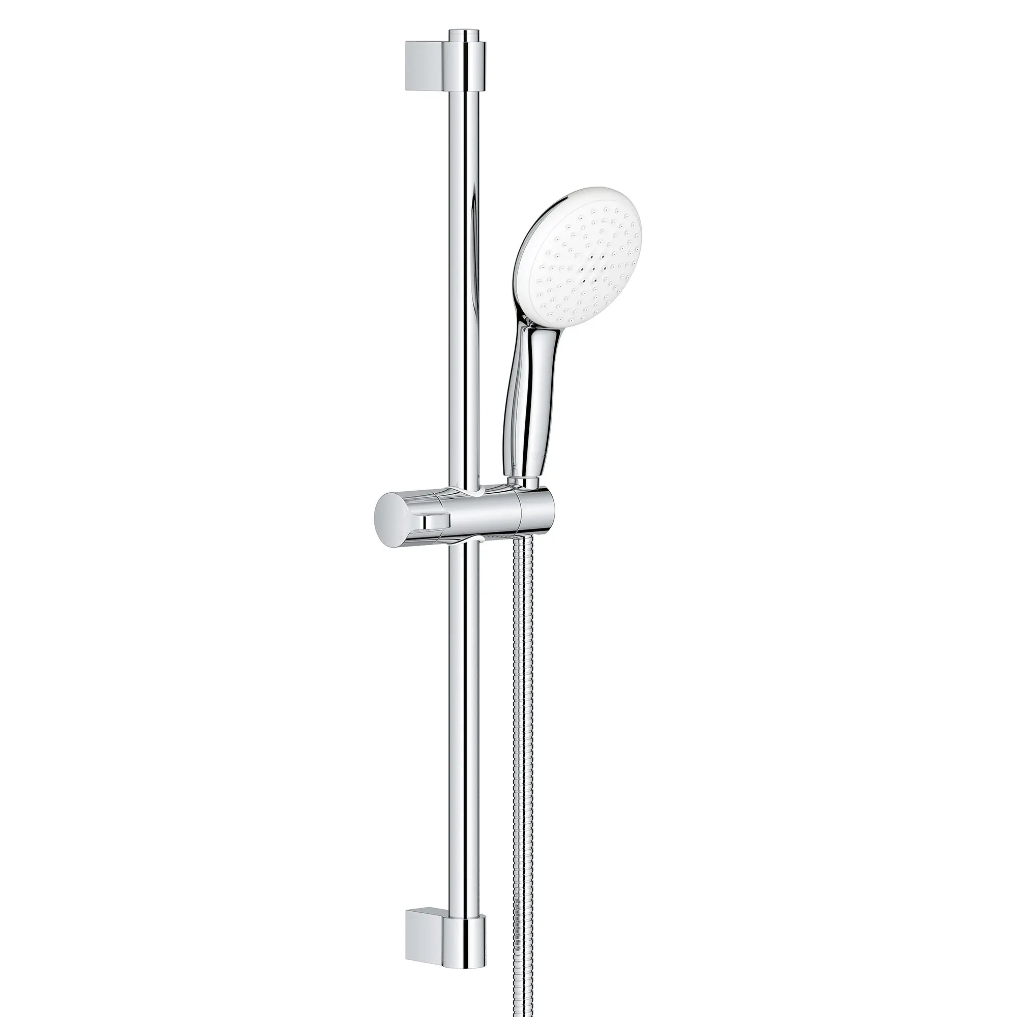 Tempesta 110 - Ensemble de barre de douche ronde, 24 po, 2 jets, 5,7 L/min (1,5 gpm) // CHROME STARLIGHT GROHE // 188048_Tempesta_SiloRight_26077002_0001_Aug2023_0_CDNwebp.webp