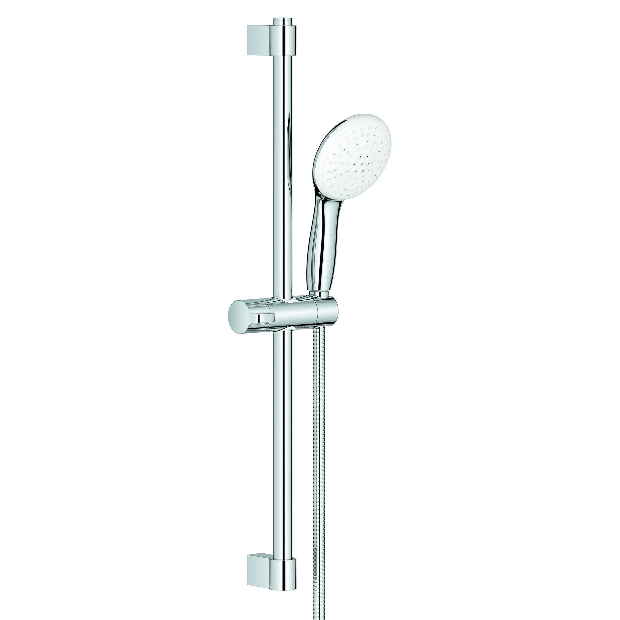 Tempesta 110 - Ensemble de barre de douche ronde, 24 po, 2 jets, 5,7 L/min (1,5 gpm) // CHROME STARLIGHT GROHE // 188052_Tempesta_SiloRight_26077002_0001_Jul2023_0_CDNwebp.webp