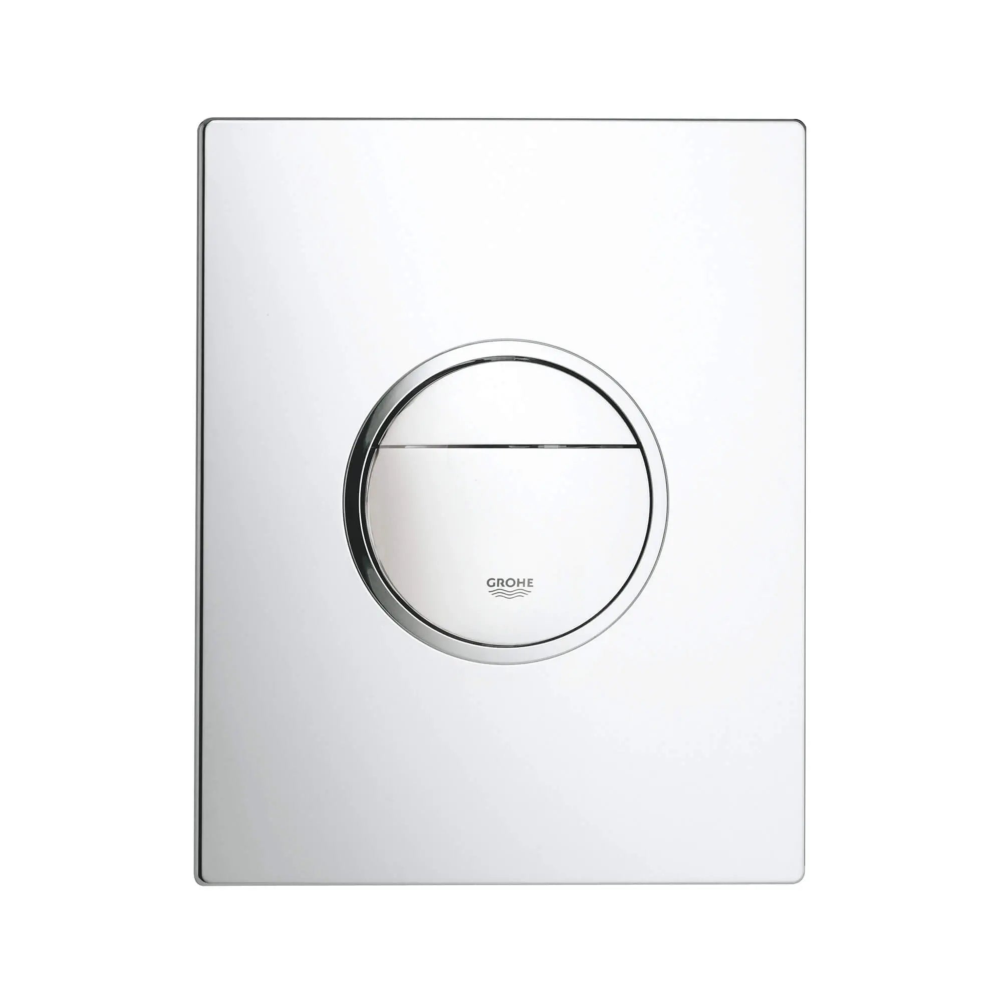 Plaque de couverture Veris // CHROME STARLIGHT GROHE // 1904_38766000-wall-plate-enviro-2_0_CDNwebp.webp
