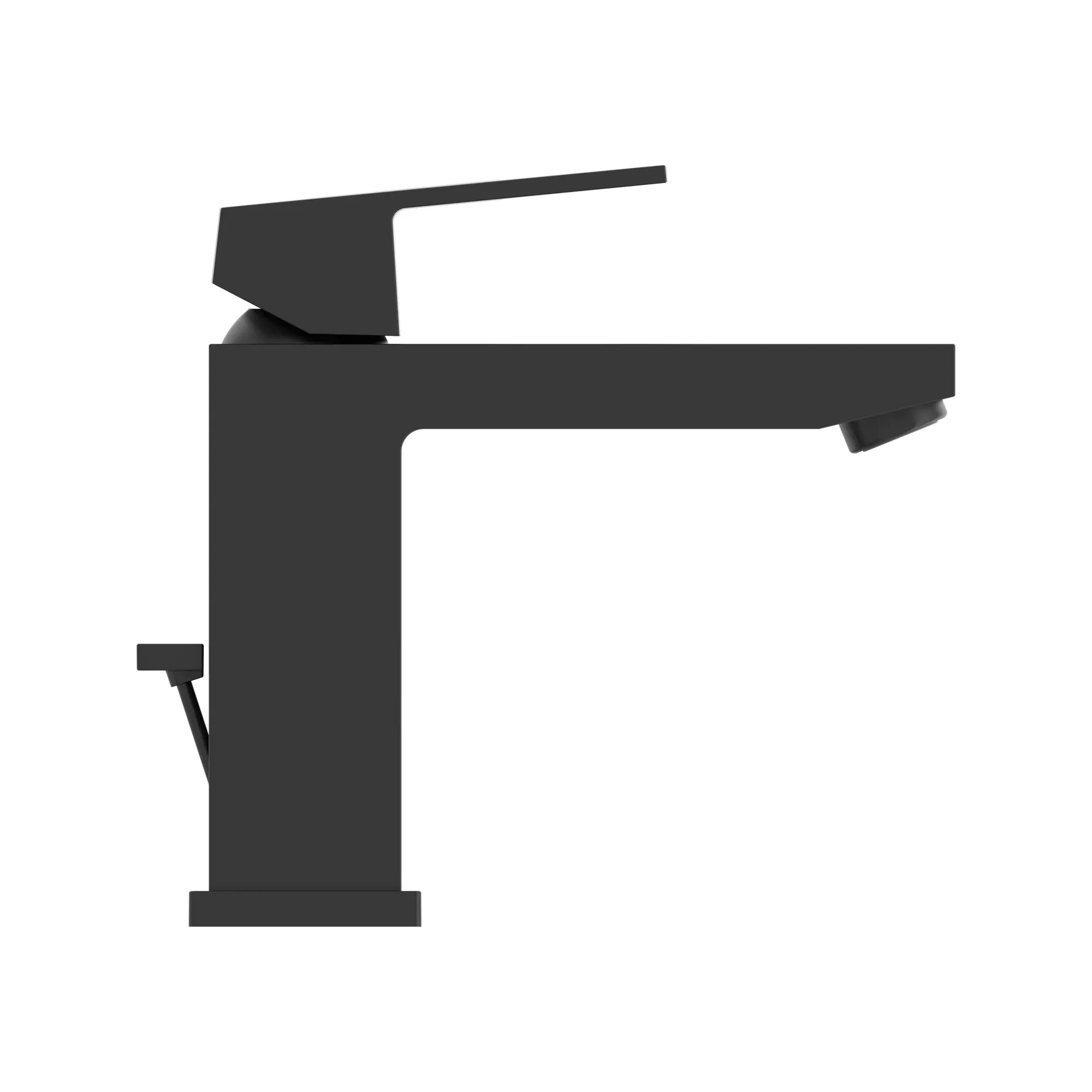 Robinet monotrou pour salle de bain, à poignée simple, taille M, 4,5 L/min (1,2 gpm) // NOIR MAT // 191749_Eurocube_SiloSide_236702430_0005_Apr2023_0_CDNwebp.webp