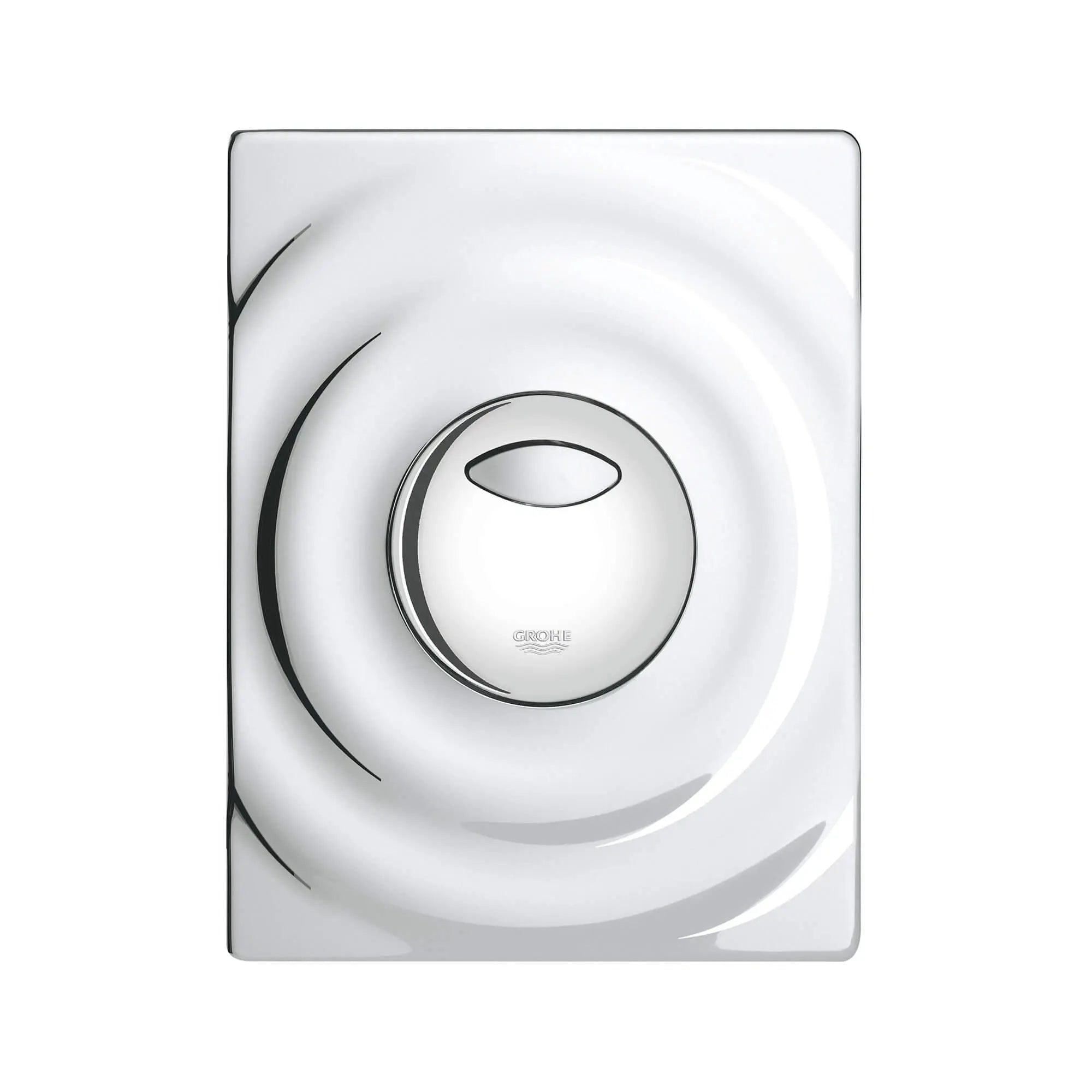 Plaque de commande Surf // CHROME STARLIGHT GROHE // 1921_38861000-wall-plate-enviro-3_0_CDNwebp.webp