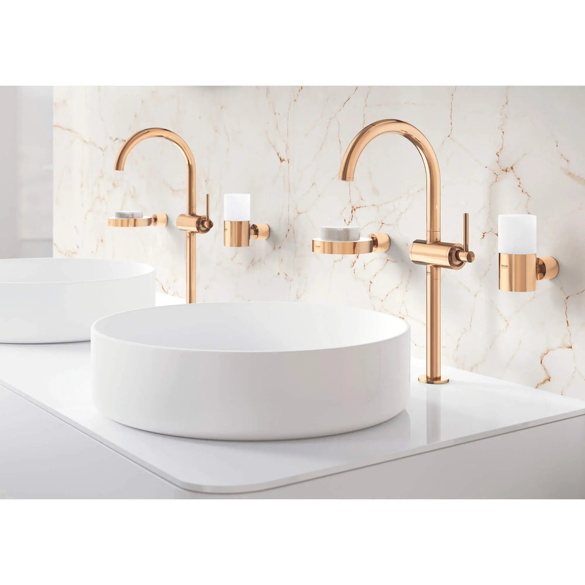Porte-savon // CHROME STARLIGHT GROHE // 1942_40256003-soap-dish-enviro-13_0_CDNwebp.webp