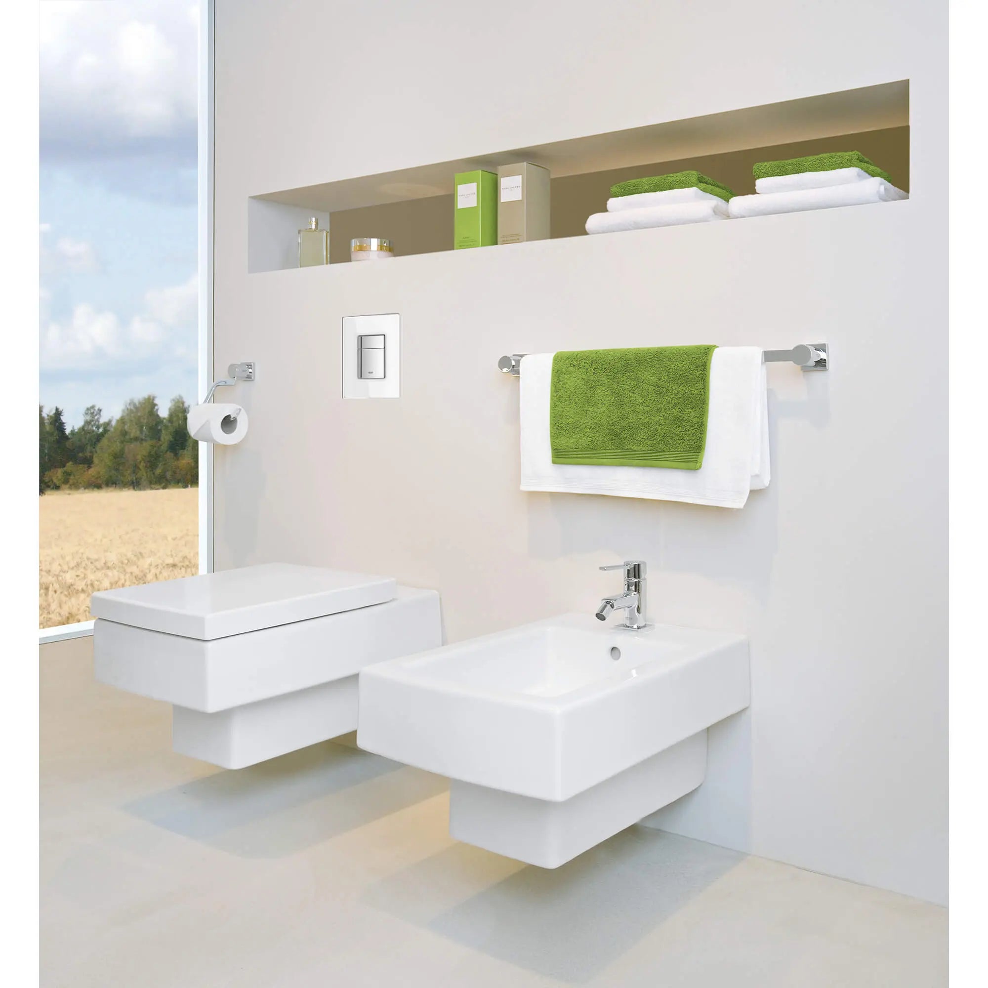 Allure Distributeur de papier // CHROME STARLIGHT GROHE // 1954_40279000-toilet-paper-holder-enviro-2_0_CDNwebp.webp