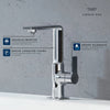 [23858001] Allure Single-Hole Single-Handle L-Size Bathroom Faucet, 1.2 GPM (4.5 L/min) - GROHE StarLight Chrome