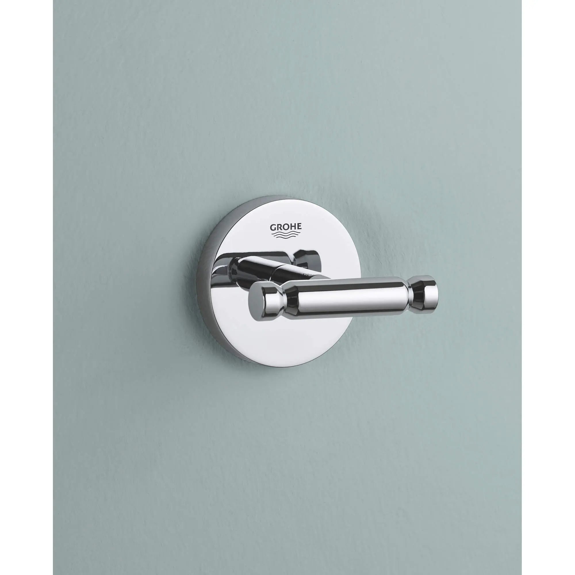 Baucosmopolitan Crochet // CHROME STARLIGHT GROHE // 2348_40461001-robe-hook-enviro-1_0_CDNwebp.webp