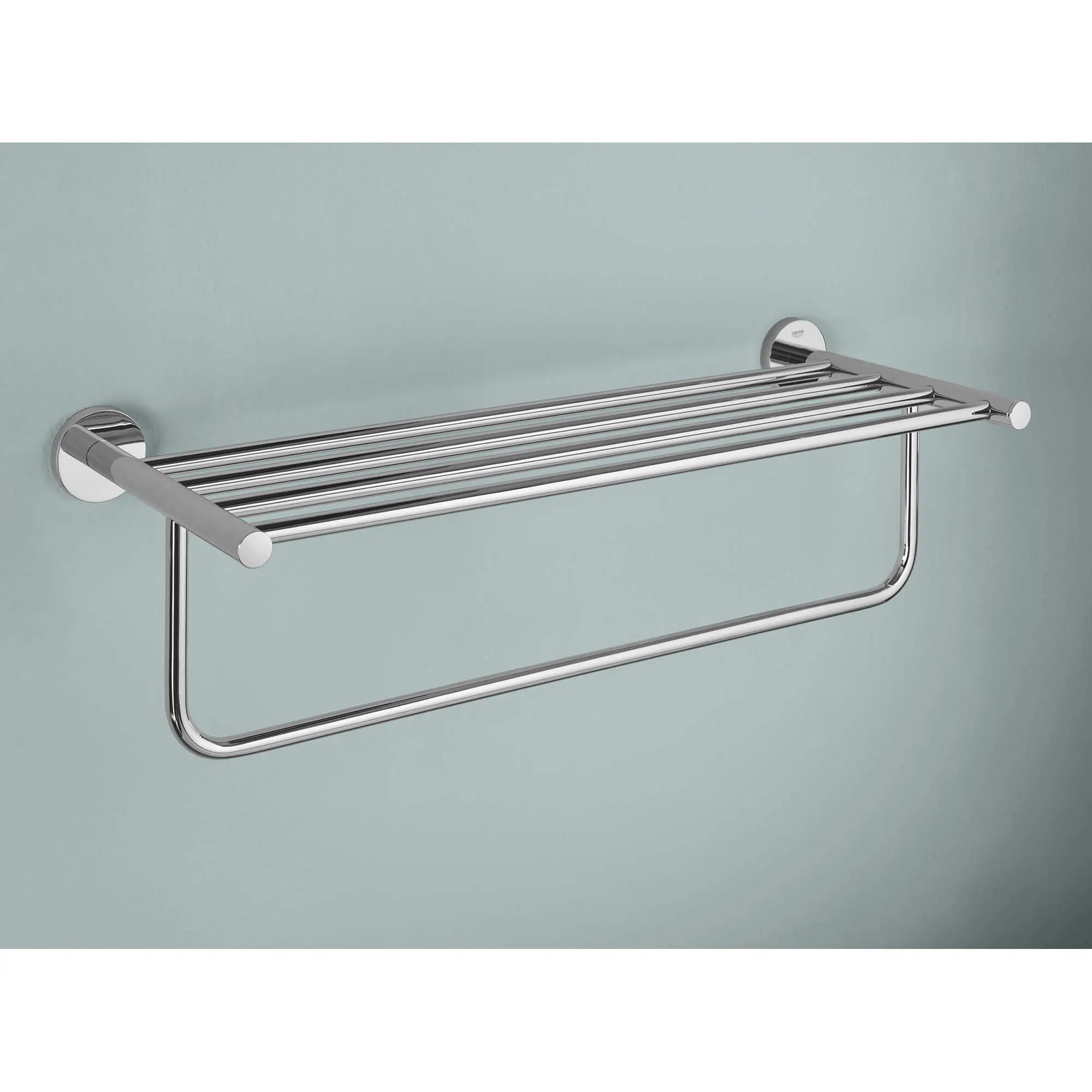 Baucosmopolitan Porte-serviette de 20 po // CHROME STARLIGHT GROHE // 2351_40462001-multi-towel-rack-enviro-2_0_CDNwebp.webp