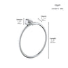 [40887GN0] Atrio 8" Towel Ring - Brushed Cool Sunrise
