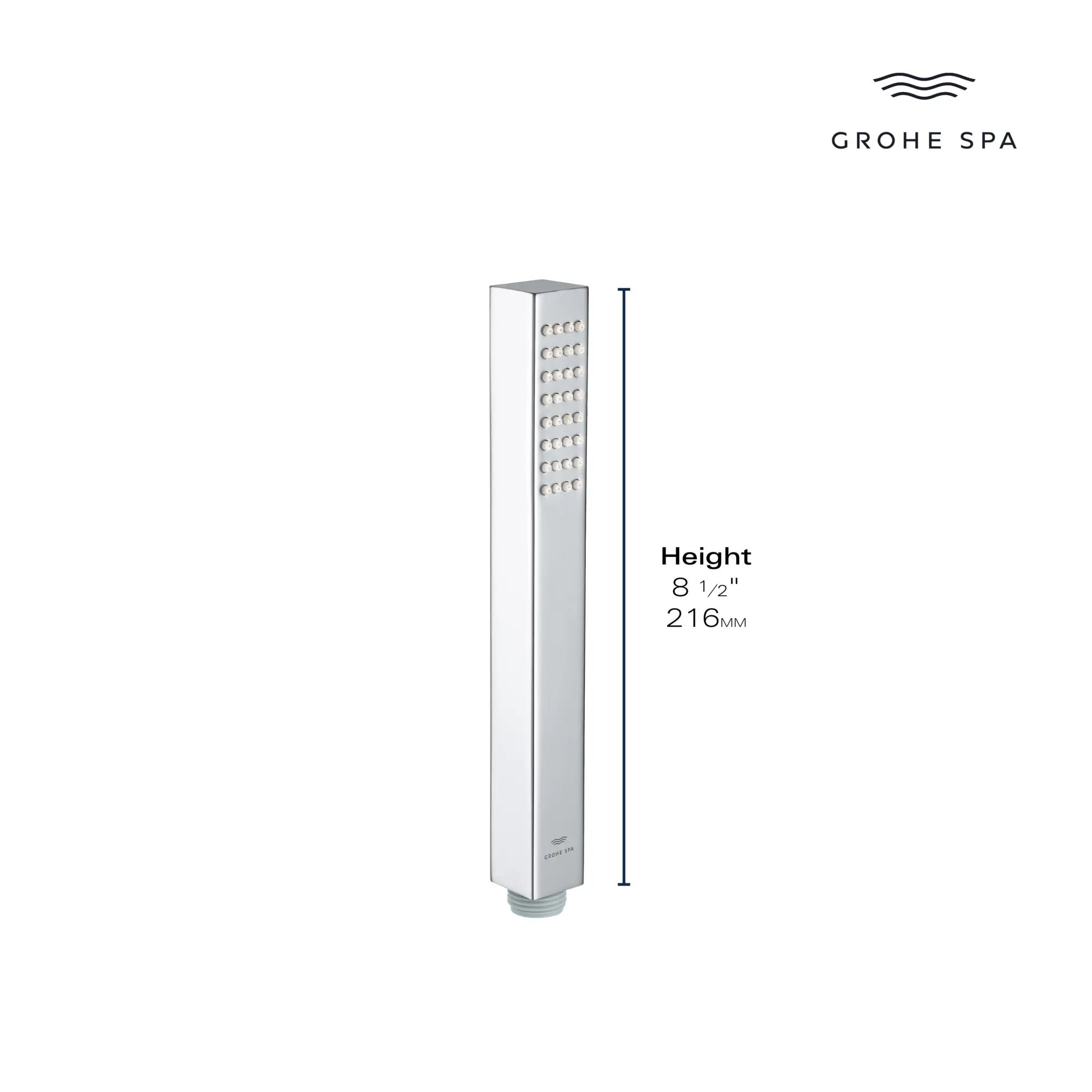 Douchette Euphoria Cube+ - 1 jet, 6,6 L/min (1,75 gpm) // NICKEL BROSSÉ INFINITYFINISH // 235680_Euphoria_Infographic_26867_0002_JAN2024_1_CDNwebp.webp