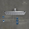 [26868000] Rainshower Allure 230 Shower Head, 9" - 1 Spray, 1.75 GPM (6.6 L/min) - GROHE StarLight Chrome