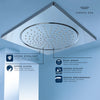 [26882000] 10" Ceiling Shower Head - 1 Spray, 1.75 GPM (6.6 L/min) - GROHE StarLight Chrome