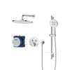 [1030700000] Rainshower SmartControl Thermostatic Dual Function Shower Kit  - GROHE StarLight Chrome