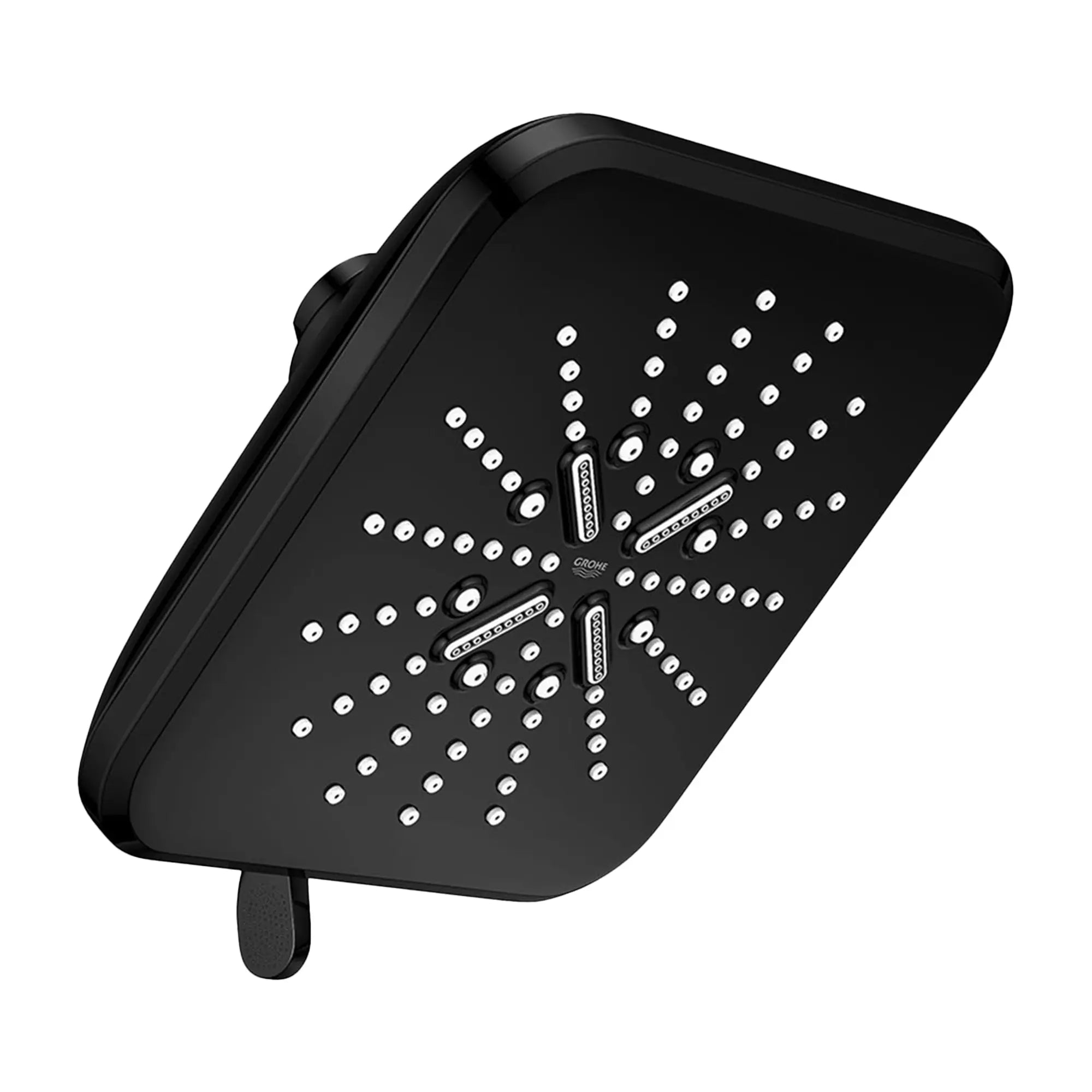 Pomme de douche de  6½ po - 3 jets, 6,6 L/min (1,75 gpm) // NOIR MAT // 248201_Rainshower_267972430_SiloRight_0001_July2024_CDNwebp.webp