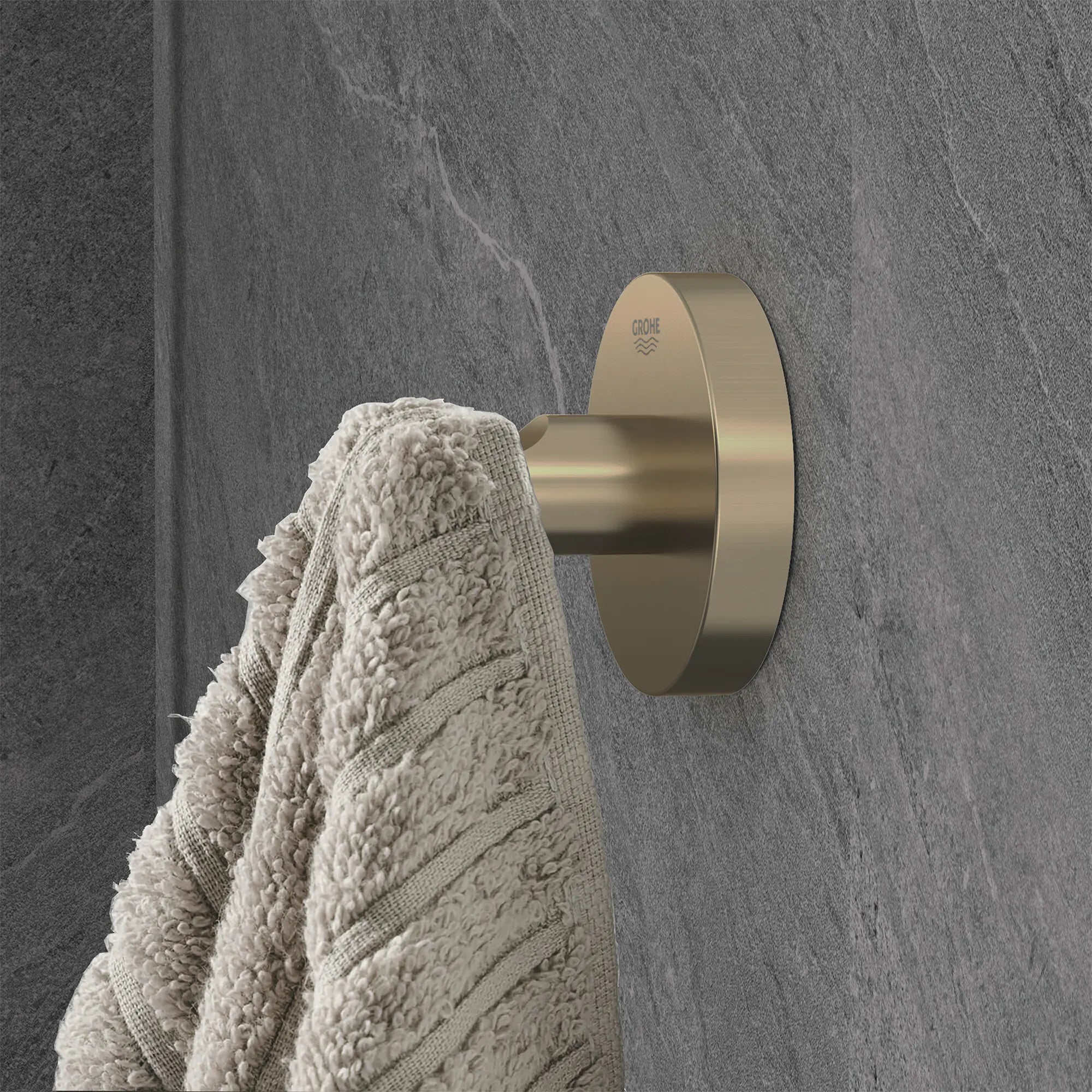 Porte manteau /patère // NICKEL BROSSÉ INFINITYFINISH // 249177_Essentials_Environment_109787EN00_40364EN0_0001_SEPTEMBER2024_CDNwebp.webp