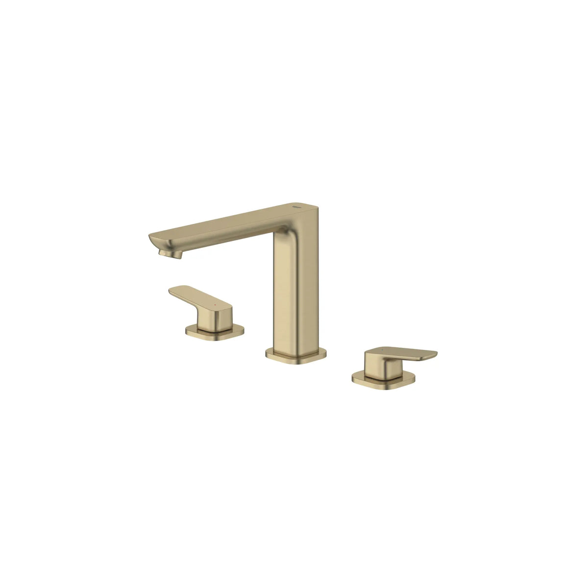 Robinet de remplissage de baignoire monté sur plan à 3 orifices et 2 manettes Cubeo // NICKEL BROSSÉ INFINITYFINISH // 249439_Cubeo_SiloLeft_101923EN00_0001_AUGUST2024_0_CDNwebp_7b9b373f-7136-4baa-9609-af2eb5210a8b.webp