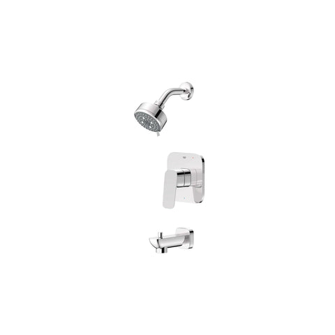 Cubeo Pressure Balance Valve Tub/Shower Trim Kit - GROHE StarLight Chrome