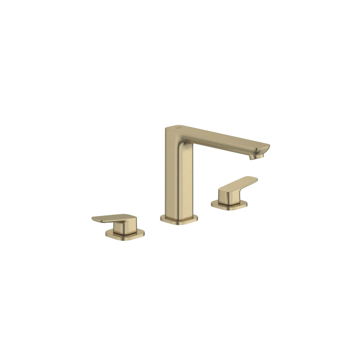 Robinet de remplissage de baignoire monté sur plan à 3 orifices et 2 manettes Cubeo // NICKEL BROSSÉ INFINITYFINISH // 249499_Cubeo_SiloRight_101923EN00_0001_AUGUST2024_0_CDNwebp_b6fa550b-2afc-481a-a5c4-377462f26f91.webp