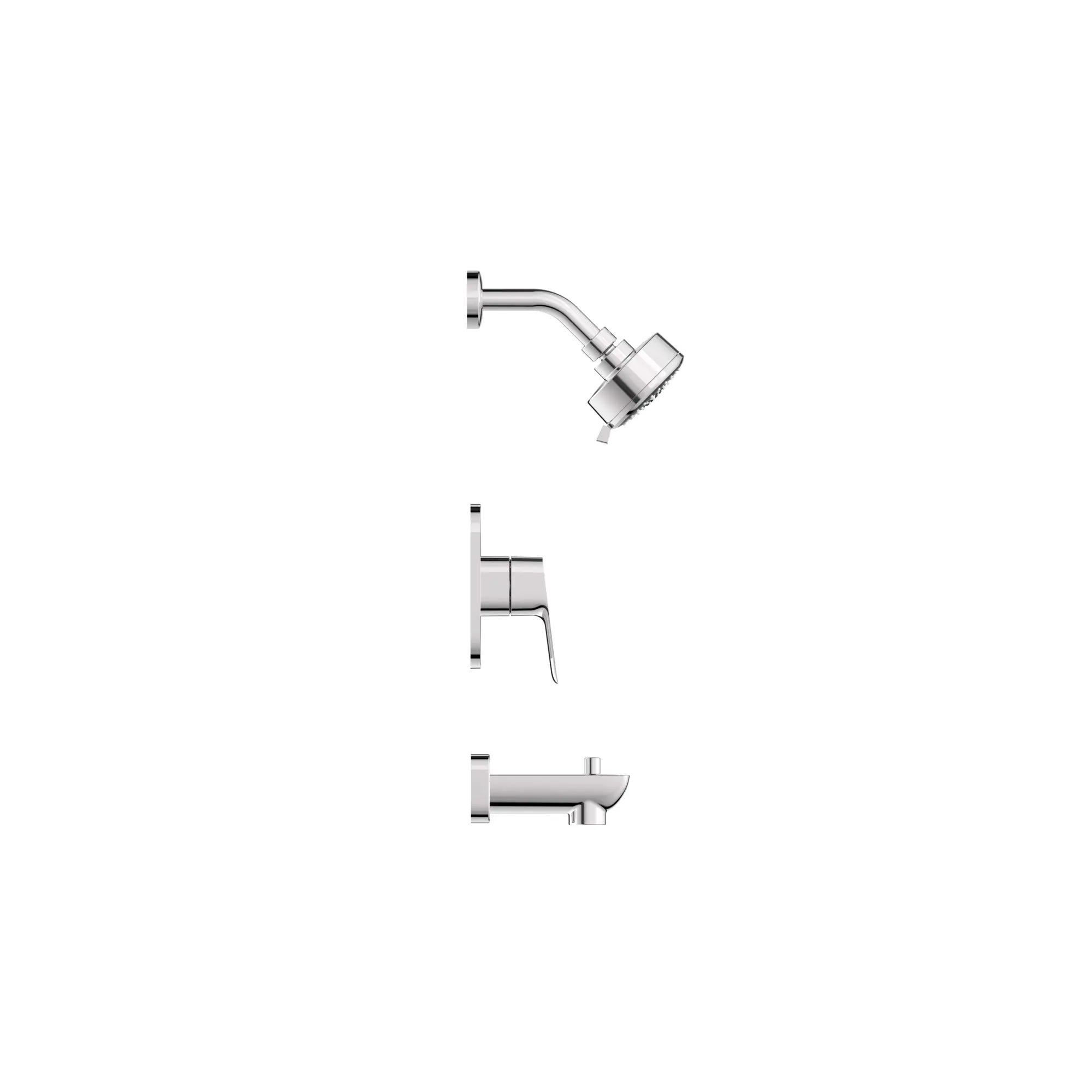 Cubeo Pressure Balance Valve Tub/Shower Trim Kit // GROHE STARLIGHT CHROME // 249606_Cubeo_SiloSide_1053800000_0001_AUGUST2024_CDNwebp_fdc17925-e969-451b-a71b-a4d05583cf38.webp