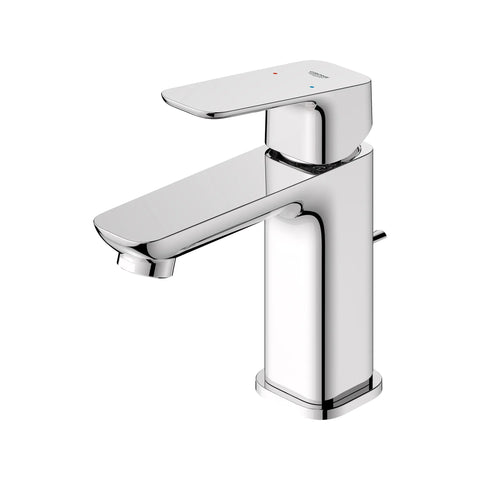 Robinet de salle de bain à orifice et manette uniques Cubeo, taille P, 4,5 l/min (1,2 gal/min) - Chrome StarLight GROHE