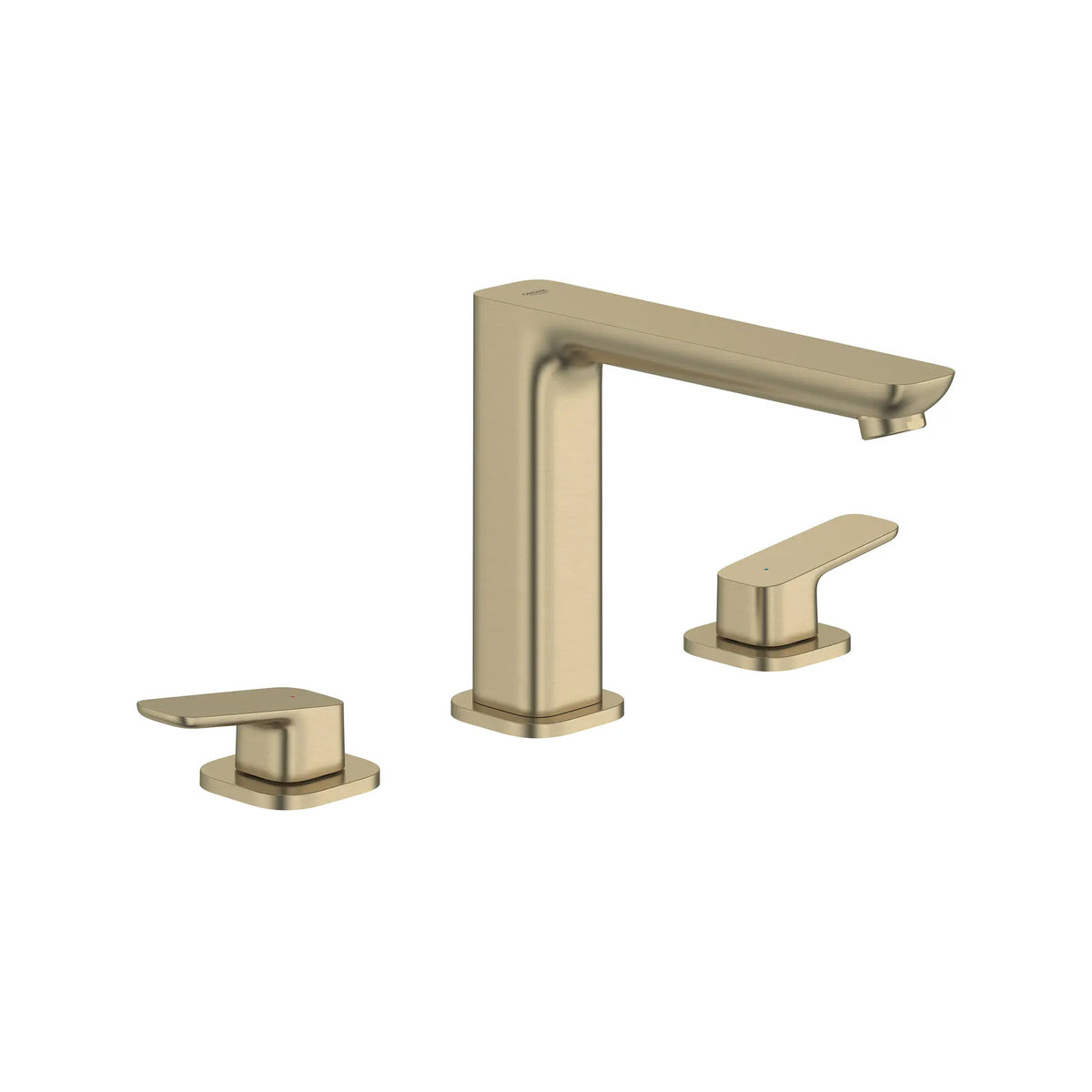 Robinet de remplissage de baignoire monté sur plan à 3 orifices et 2 manettes Cubeo // NICKEL BROSSÉ INFINITYFINISH // 252741_Cubeo_SiloRight_101923EN00_0001_AUGUST2024_0_CDNwebp_96885ddc-e743-4e43-a916-5f79c9104609.webp