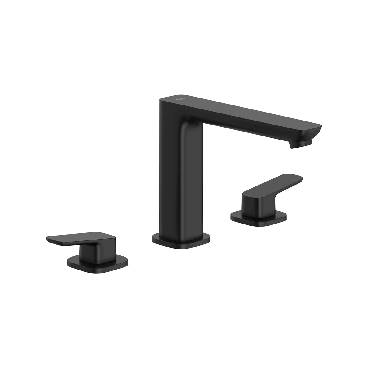 Robinet de remplissage de baignoire monté sur plan à 3 orifices et 2 manettes Cubeo // NOIR MAT // 252764_Cubeo_SiloRight_1019232430_0001_AUGUST2024_0_CDNwebp_e5bf10ac-4176-48da-afa5-9c1240e06a52.webp