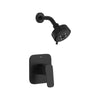 [1053772430] Cubeo Pressure Balance Valve Shower Trim Kit - Matte Black