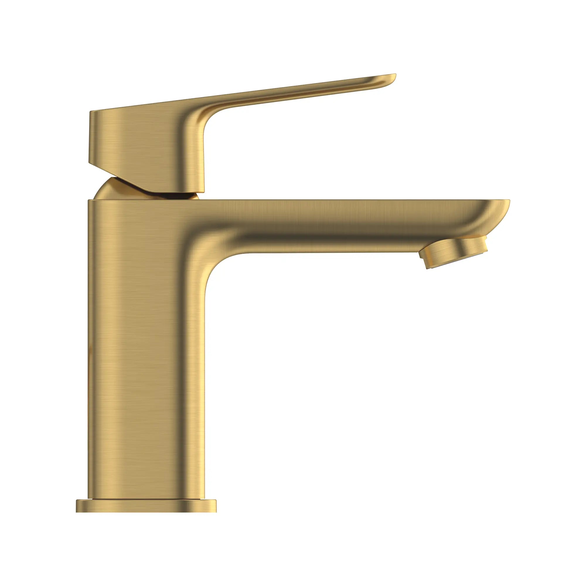 Robinet de salle de bain à orifice et manette uniques Cubeo, taille P, sans renvoi, 4,5 L/min (1,2 gal/min) // AUBE FRAÎCHE BROSSÉ // 252783_Cubeo_SiloSide_101899GN00_0001_AUGUST2024_0_CDNwebp_6d26fd00-2036-4cbd-b7b3-f33efc940a69.webp