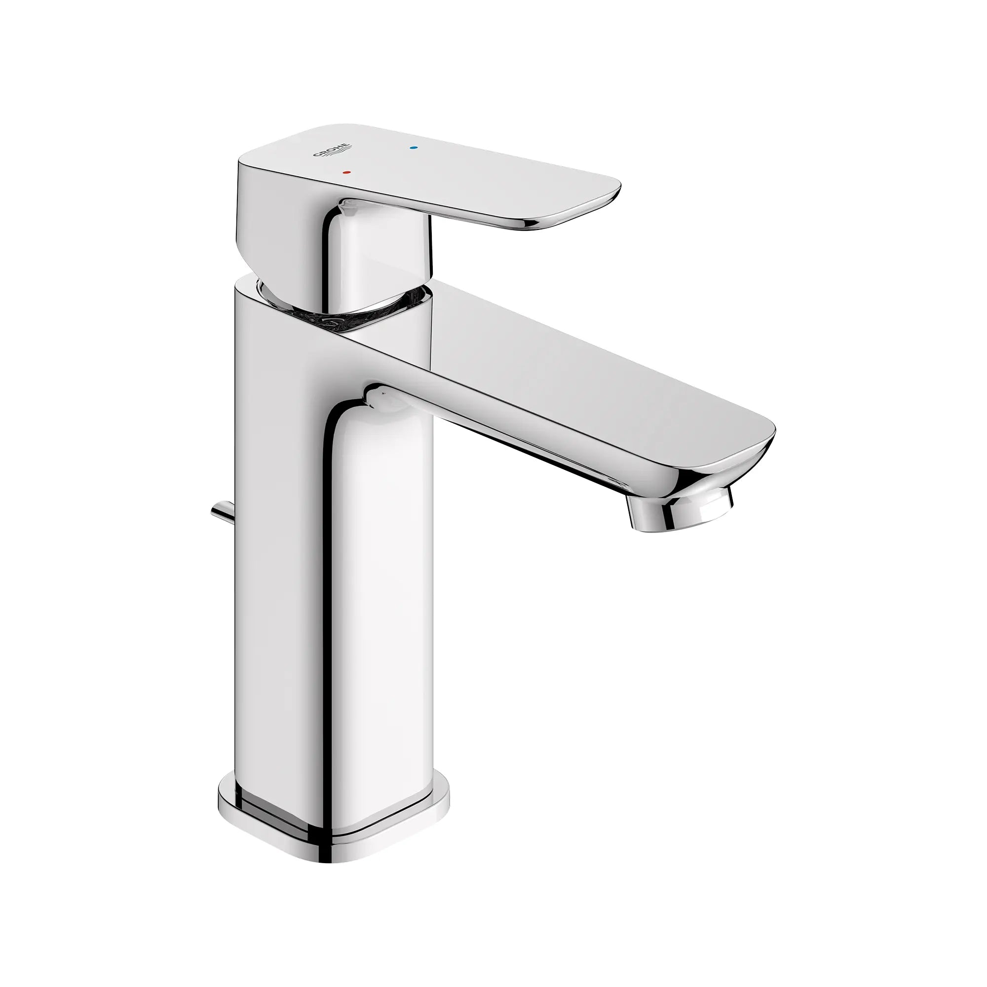Robinet de salle de bain à orifice et manette uniques Cubeo, taille M, 4,5 l/min (1,2 gal/min) // CHROME STARLIGHT GROHE // 260446_Cubeo_SiloRight_1019200000_0001_AUGUST2024_0_CDNwebp_6a978a0c-10d1-47e7-950c-9311451b4251.webp