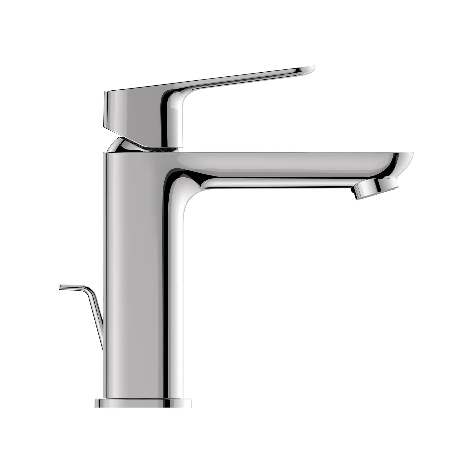 Robinet de salle de bain à orifice et manette uniques Cubeo, taille M, 4,5 l/min (1,2 gal/min) // CHROME STARLIGHT GROHE // 260463_Cubeo_SiloSide_1019200000_0001_AUGUST2024_0_CDNwebp_8a45ce05-47a4-4004-bd67-50616d50437a.webp