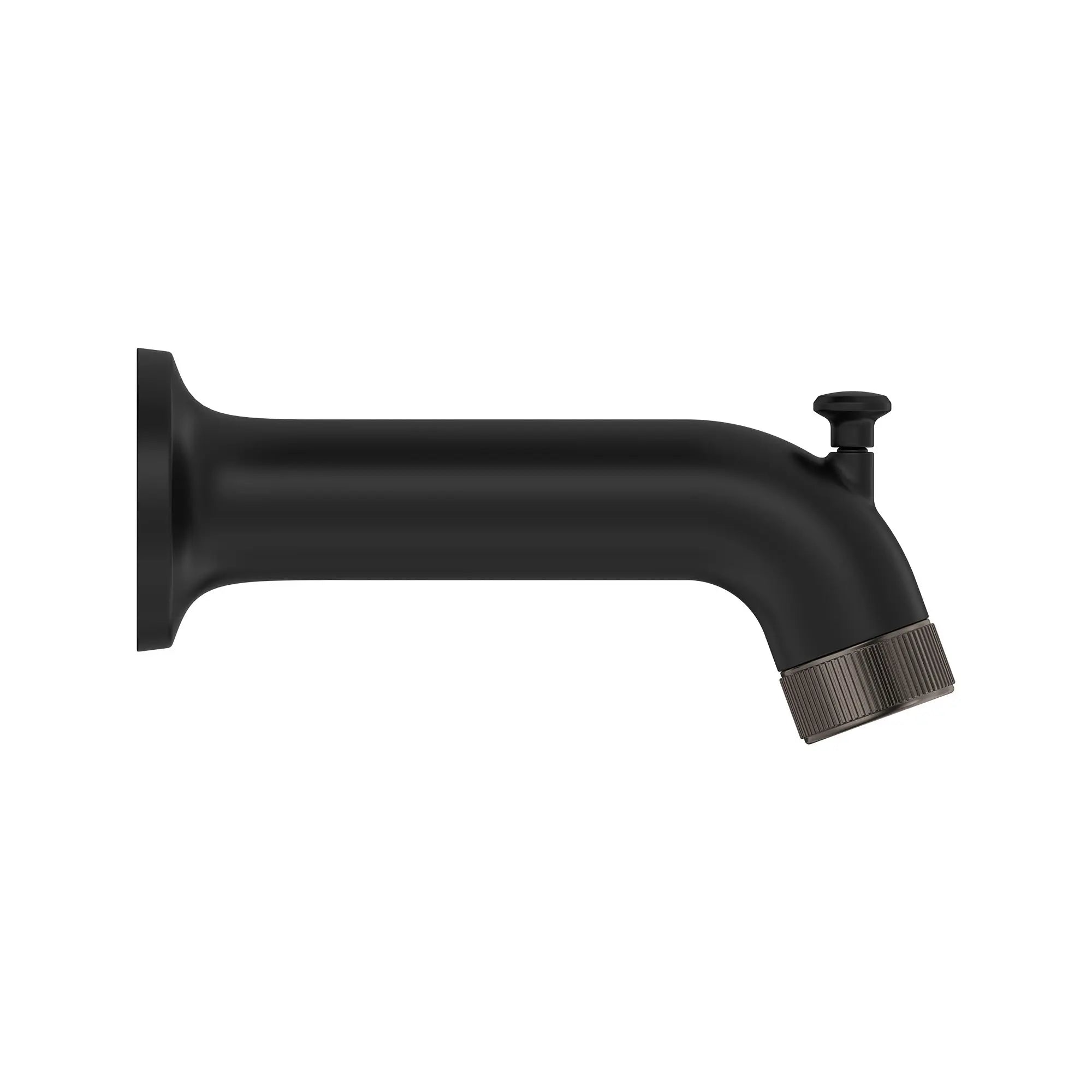 Bec de baignoire Listra avec inverseur // NOIR MAT // 260919_Listra_SiloSide_1062062430_0001_SEPTEMBER2024_0_CDNwebp.webp