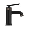[1062152430] Listra Single Hole Single-Handle S-Size Bathroom Faucet, 1.2 gpm (4.5L/min) - Hard Graphite