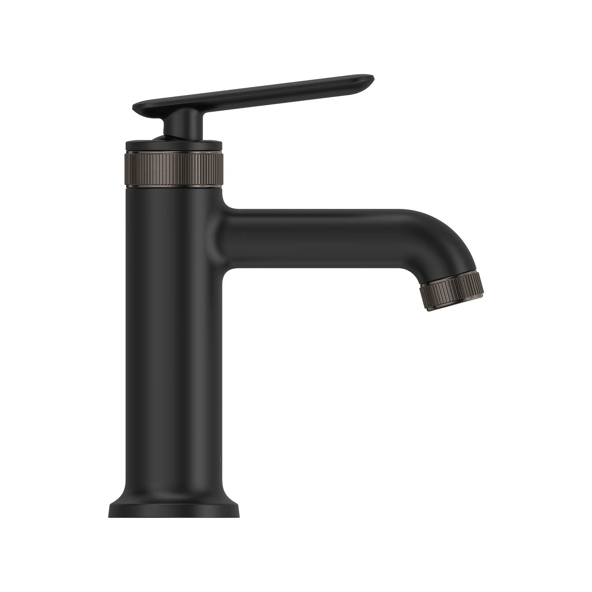 Robinet de salle de bain Listra à orifice et manette uniques, taille M, 4,5 l/min (1,2 gal/min) // NOIR MAT // 260926_Listra_SiloSide_1062222430_0001_SEPTEMBER2024_0_CDNwebp.webp