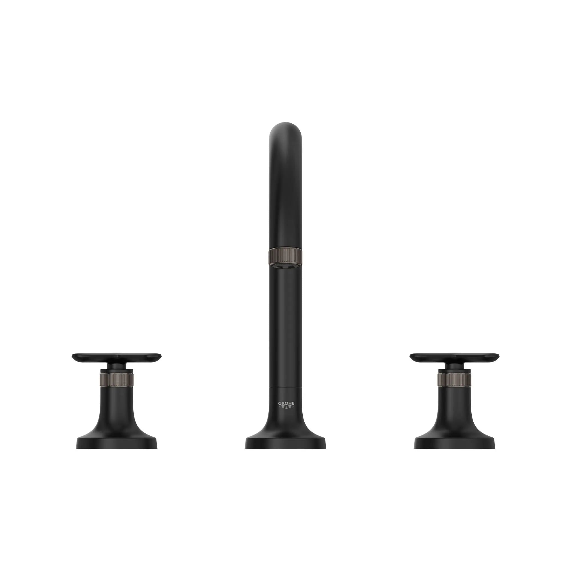 Robinet de remplissage de baignoire romaine Listra à 3 trous monté sur plan // NOIR MAT // 260959_Listra_SiloStraight_1062542430_1062612430_0001_SEPTEMBER2024_0_CDNwebp.webp