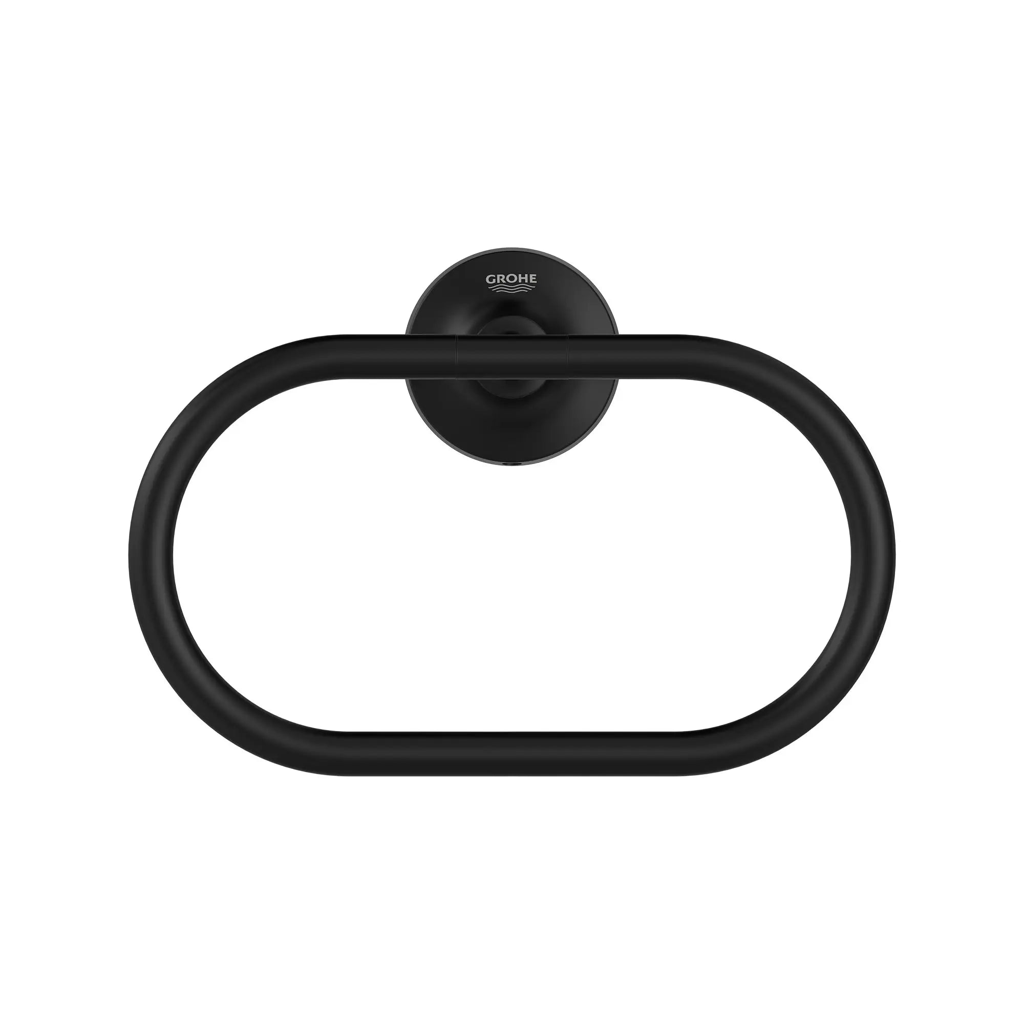 Anneau porte-serviettes Listra // NOIR MAT // 260963_Listra_SiloStraight_1062602430_0001_SEPTEMBER2024_0_CDNwebp.webp