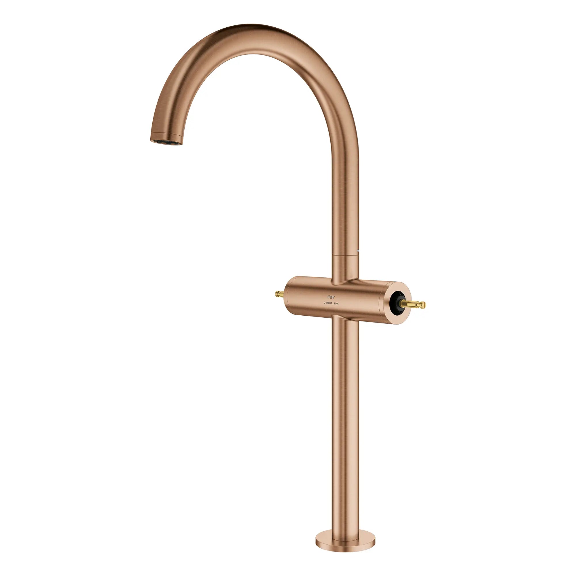 Robinet monotrou pour vasque, à deux poignée, à montage sur plan 4,5 L/min (1,2 gpm) // BRUSHED WARM SUNSET // 266578_Atrio_PC_SiloLeft_21161DL00_0001_July2025_0_CDNwebp.webp