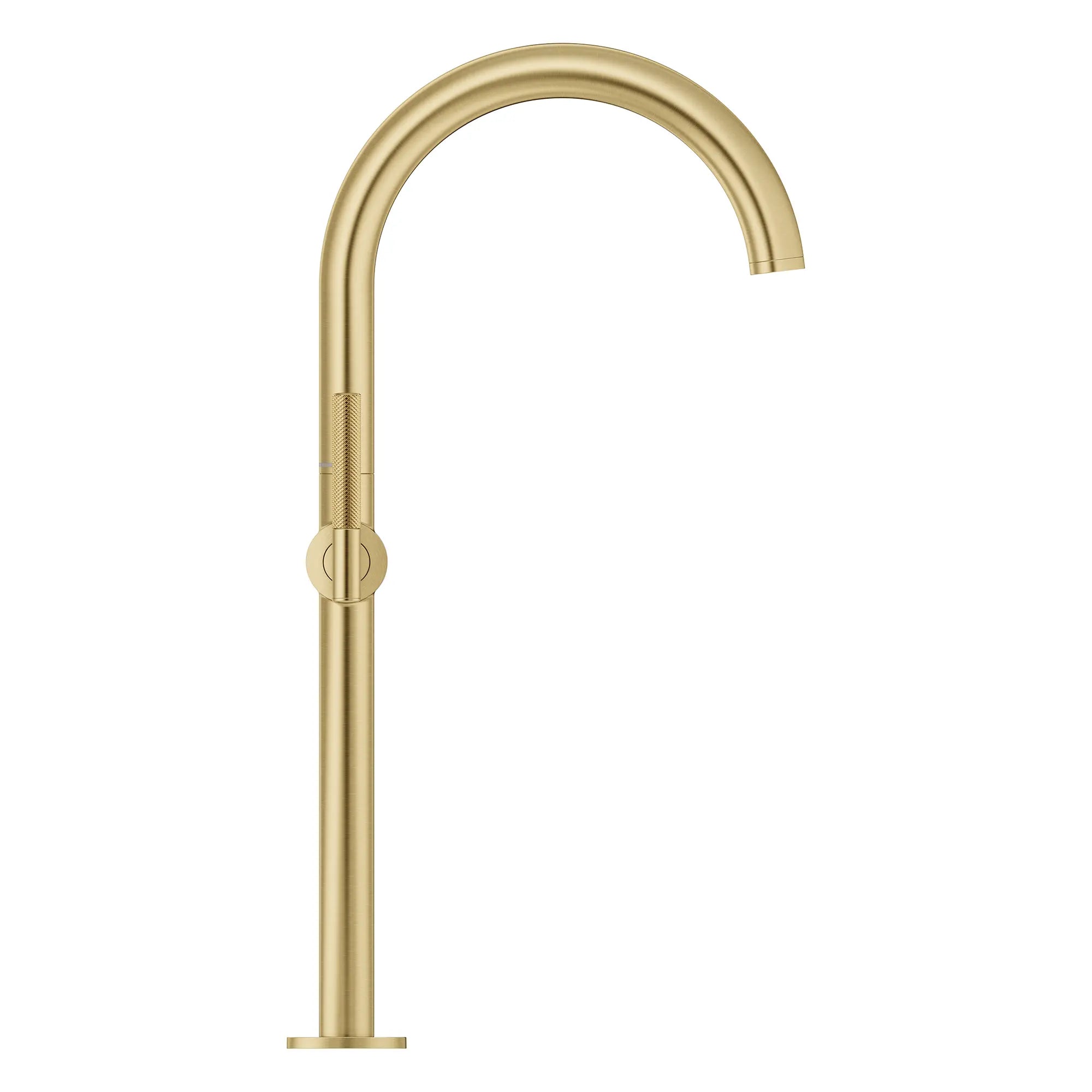 Robinet monotrou pour vasque, à deux poignée, à montage sur plan 4,5 L/min (1,2 gpm) // BRUSHED COOL SUNRISE // 266594_Atrio_PC_SiloSide_21161GN00_48646GN0_0001_July2025_0_CDNwebp.webp
